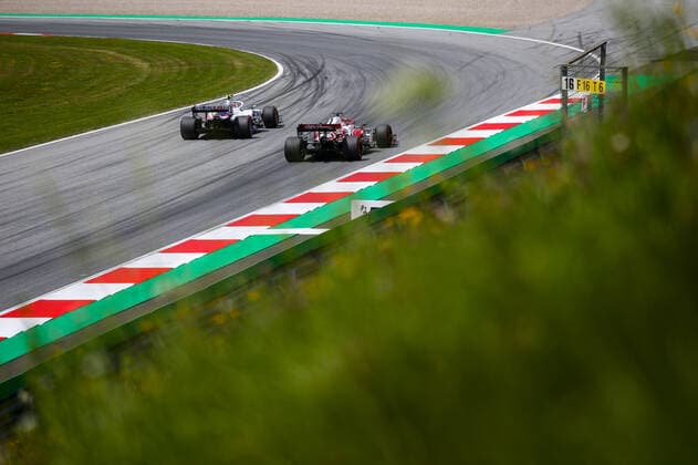 88 KUBICA Robert (pol), Alfa Romeo Racing ORLEN C41, action SCHUMACHER Mick (ger), Haas F1 Team VF-21 Ferrari, action during the Formula 1 Grosser Preis Der Steiermark 2021, 2021 Styrian Grand Prix, 8th round of the 2021 FIA Formula One World Championship, WM, Weltmeisterschaft from June 25 to 27, 2021 on the Red Bull Ring, in Spielberg, Austria - FORMULE 1 : Grand prix de Styrie - Spielberg - 25 06 2021 DPPI PANORAMIC  JFBE0057
