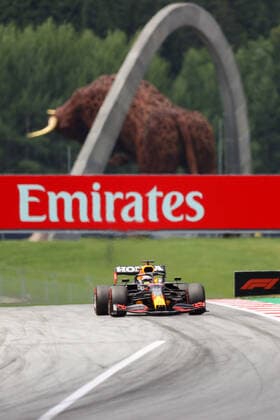Formula 1 - GP of Styria 2021 SPIELBERG,AUSTRIA,25.JUN.21 - MOTORSPORTS, FORMULA 1 - Grand Prix of Styria, Red Bull Ring, free practice. Image shows Max Verstappen (NED Red Bull Racing).  GEPAxpictures xChristianxWalgram