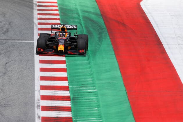 Formula 1 - GP of Styria 2021 SPIELBERG,AUSTRIA,25.JUN.21 - MOTORSPORTS, FORMULA 1 - Grand Prix of Styria, Red Bull Ring, free practice. Image shows Max Verstappen (NED Red Bull Racing).  GEPAxpictures xChristianxWalgram