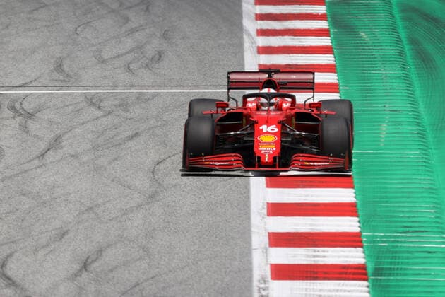 Formula 1 - GP of Styria 2021 SPIELBERG,AUSTRIA,25.JUN.21 - MOTORSPORTS, FORMULA 1 - Grand Prix of Styria, Red Bull Ring, free practice. Image shows Charles Leclerc (MON Ferrari).  GEPAxpictures xChristianxWalgram