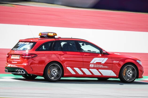 Formula 1 - GP of Styria 2021 SPIELBERG,AUSTRIA,25.JUN.21 - MOTORSPORTS, FORMULA 1 - Grand Prix of Styria, Red Bull Ring, free practice. Image shows the medical car.  GEPAxpictures xManfredxBinder