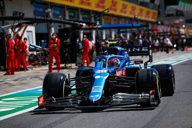31 OCON Esteban (fra), Alpine F1 A521, action during the Formula 1 Grosser Preis Der Steiermark 2021, 2021 Styrian Grand Prix, 8th round of the 2021 FIA Formula One World Championship, WM, Weltmeisterschaft from June 25 to 27, 2021 on the Red Bull Ring, in Spielberg, Austria - FORMULE 1 : Grand prix de Styrie - Spielberg - 25 06 2021 DPPI PANORAMIC  20210625_GOODEN__GDN8677