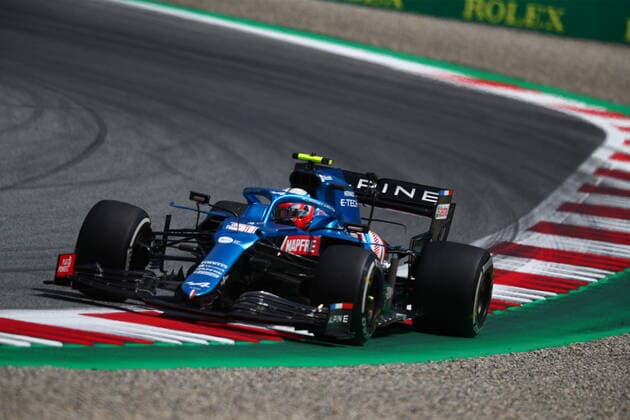 31 Esteban Ocon Alpine. Formula 1 World Championship, WM, Weltmeisterschaft 2021, Styrian GP 2021, 24-27 June 2021  Copyright: xFedericoxBasilex xIPAx xIPAx xFedericoxBasilex xIPAx 0