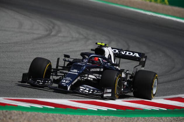 10 Pierre Gasly Alpha Tauri Honda. Formula 1 World Championship, WM, Weltmeisterschaft 2021, Styrian GP 2021, 24-27 June 2021  Copyright: xFedericoxBasilex xIPAx xIPAx xFedericoxBasilex xIPAx 0