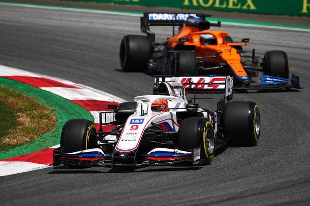 09 Nikita Mazepin, Haas F1 Team. Formula 1 World Championship, WM, Weltmeisterschaft 2021, Styrian GP 2021, 24-27 June 2021  Copyright: xFedericoxBasilex xIPAx xIPAx xFedericoxBasilex xIPAx 0