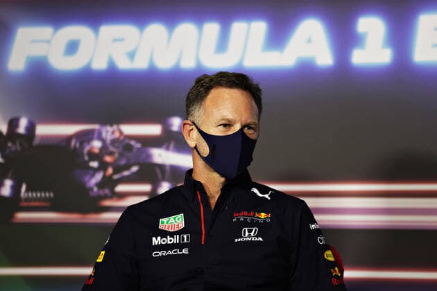 F1 Grand Prix of Styria Christian Horner (GBR, Red Bull Racing), F1 Grand Prix of Styria at Red Bull Ring on June 25, 2021 in Spielberg, Austria. (Photo by Bryn Lennon Getty Images FIA Pool via HOCH ZWEI) Spielberg Red Bull Ring Austria Poolfoto HOCH ZWEI Pool Getty Images ,EDITORIAL USE ONLY