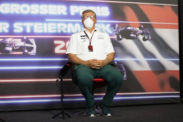 F1 Grand Prix of Styria Otmar Szafnauer (ROU, Aston Martin Cognizant F1 Team), F1 Grand Prix of Styria at Red Bull Ring on June 25, 2021 in Spielberg, Austria. (Photo by Bryn Lennon Getty Images FIA Pool via HOCH ZWEI) Spielberg Red Bull Ring Austria Poolfoto HOCH ZWEI Pool Getty Images ,EDITORIAL USE ONLY