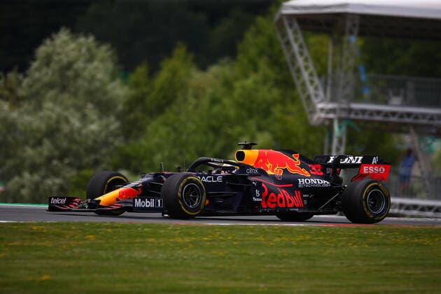 Formula 1 Styrian Gran Prix 2021 Max Verstappen of Red Bull Racing on track during free practice of Styrian Formula 1 Gran Prix 2021 Spielberg Red Bull Ring Austria Copyright: xBasilex