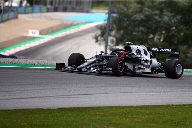 Formula 1 Styrian Gran Prix 2021 Pierre Gasly of Alpha Tauri on track during free practice of Styrian Formula 1 Gran Prix 2021 Spielberg Red Bull Ring Austria Copyright: xBasilex