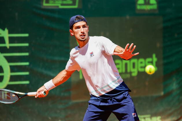 The Argentine tennis player Pedro Cachin during ATP, Tennis Herren Challenger Milano 2021, Tennis Internationals in Milan, Italy, June 25 2021  Copyright: xLiveMedia RobertaxCorradinx xIPAx xLiveMediax 0