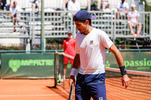The Argentine tennis player Pedro Cachin during ATP, Tennis Herren Challenger Milano 2021, Tennis Internationals in Milan, Italy, June 25 2021  Copyright: xLiveMedia RobertaxCorradinx xIPAx xLiveMediax 0
