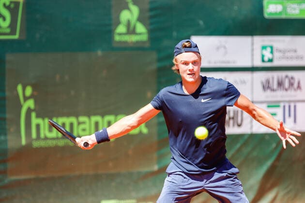 The Danish tennis player Holger Rune during ATP, Tennis Herren Challenger Milano 2021, Tennis Internationals in Milan, Italy, June 25 2021  Copyright: xLiveMedia RobertaxCorradinx xIPAx xLiveMediax 0