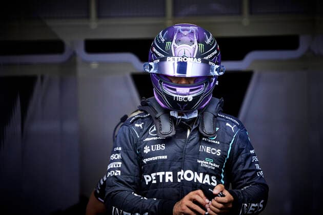 F1 Grand Prix of Styria 44 Lewis Hamilton (GBR, Mercedes-AMG Petronas F1 Team), F1 Grand Prix of Styria at Red Bull Ring on June 25, 2021 in Spielberg, Austria. (Photo by Steve Etherington for Mercedes-Benz Grand Prix Ltd. Daimler AG FIA Pool via HOCH ZWEI) Spielberg Austria Poolfoto HOCH ZWEI Pool Daimler AG ,EDITORIAL USE ONLY