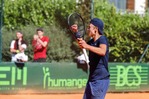 The Danish tennis player Holger Rune during ATP, Tennis Herren Challenger Milano 2021, Tennis Internationals in Milan, Italy, June 25 2021  Copyright: xLiveMedia RobertaxCorradinx xIPAx xLiveMediax 0
