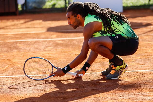 Sport Bilder des Tages Dustin Brown during ATP, Tennis Herren Challenger Milano 2021, Tennis Internationals in Milan, Italy, June 25 2021  Copyright: xLiveMedia RobertaxCorradinx xIPAx xLiveMediax 0