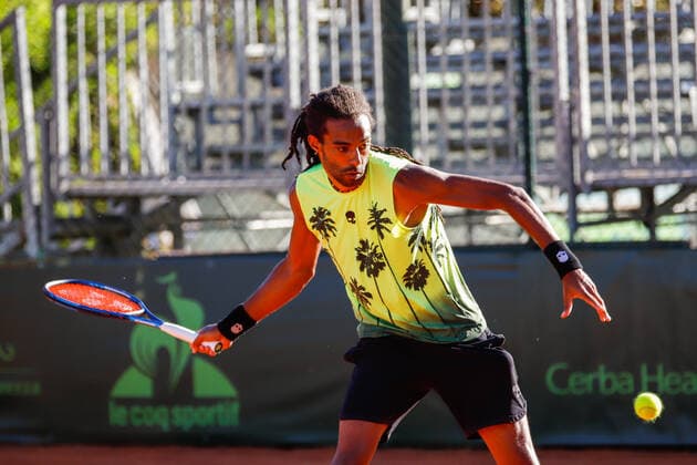Dustin Brown during ATP, Tennis Herren Challenger Milano 2021, Tennis Internationals in Milan, Italy, June 25 2021  Copyright: xLiveMedia RobertaxCorradinx xIPAx xLiveMediax 0