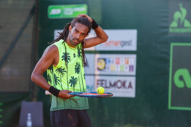 Dustin Brown during ATP, Tennis Herren Challenger Milano 2021, Tennis Internationals in Milan, Italy, June 25 2021  Copyright: xLiveMedia RobertaxCorradinx xIPAx xLiveMediax 0