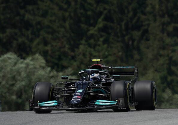Formula 1 BWT Grand Prix of Styria 2021 25 06 2021, Red Bull Ring , Spielberg, Formula 1 BWT Grand Prix of Styria 2021 , in the picture Valtteri Bottas FIN 77 , Mercedes AMG Petronas Formula One Team nordphotoxGmbHx xBratic nph00250