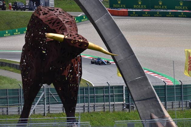 Formula 1 BWT Grand Prix of Styria 2021 25 06 2021, Red Bull Ring , Spielberg, Formula 1 BWT Grand Prix of Styria 2021 , in the picture Fernando Alonso ESP 14 , Alpine F1 Team nordphotoxGmbHx xBratic nph00250