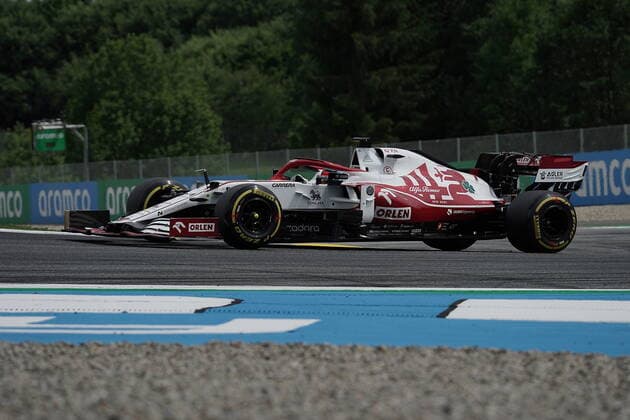 Formula 1 BWT Grand Prix of Styria 2021 25 06 2021, Red Bull Ring , Spielberg, Formula 1 BWT Grand Prix of Styria 2021 , in picture Kimi Raikkonen FIN 7 , Alfa Romeo Racing ORLEN nordphotoxGmbHx xBratic nph00250