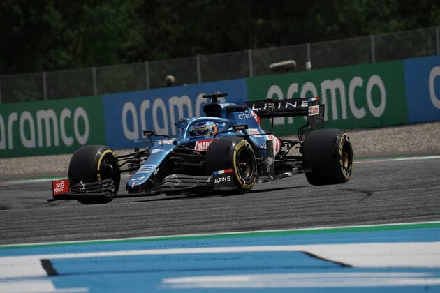 Formula 1 BWT Grand Prix of Styria 2021 25 06 2021, Red Bull Ring , Spielberg, Formula 1 BWT Grand Prix of Styria 2021 , in the picture Fernando Alonso ESP 14 , Alpine F1 Team nordphotoxGmbHx xBratic nph00250