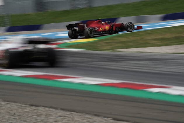 Formula 1 BWT Grand Prix of Styria 2021 25 06 2021, Red Bull Ring , Spielberg, Formula 1 BWT Grand Prix of Styria 2021 , in the picture Carlos Sainz Jr ESP 55 , Scuderia Ferrari Mission Winnow nordphotoxGmbHx xBratic nph00250