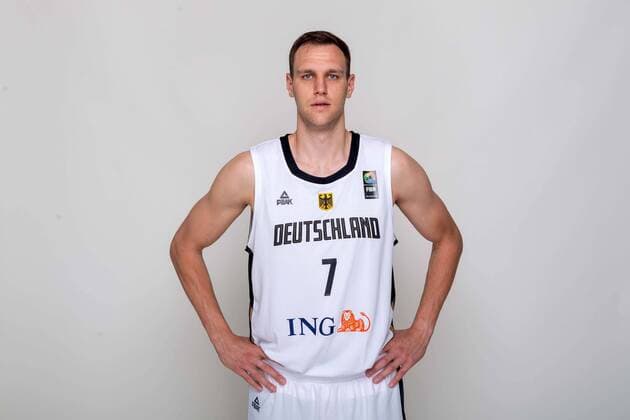 Basketball Leimen 22 06 2021 German Men National Team Germany GER Photoshooting Johannes Voigtmann Germany, No 07