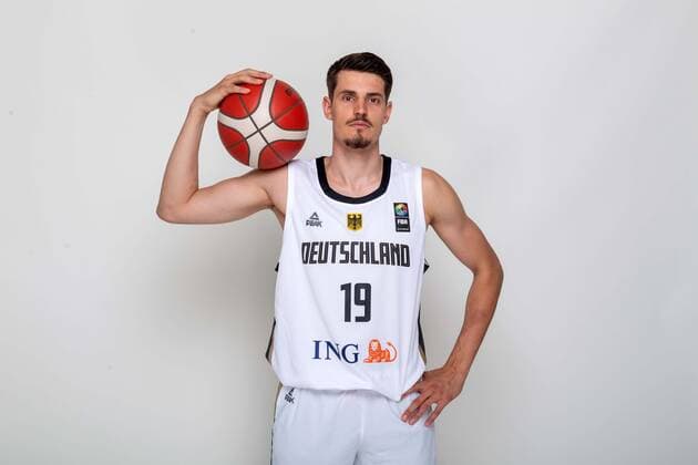 Basketball Leimen 22 06 2021 German Men National Team Germany GER Photoshooting Lukas Wank Germany, No 19