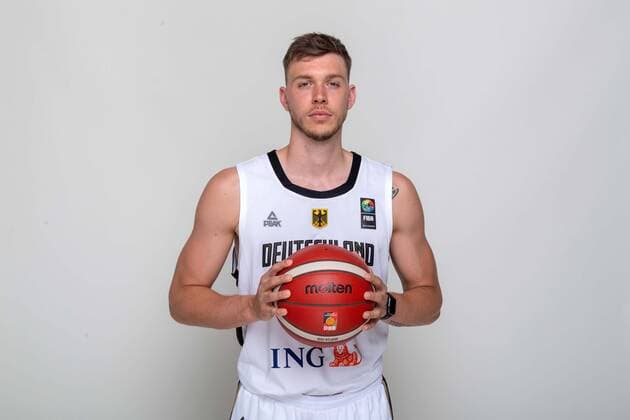 Basketball Leimen 22 06 2021 German Men National Team Germany GER Photoshooting Jan Niklas Wimberg Germany, No 06