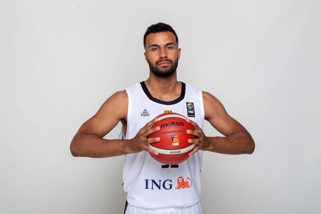 Basketball Leimen 22 06 2021 German Men National Team Germany GER Photoshooting Johannes Thiemann Germany, No 32
