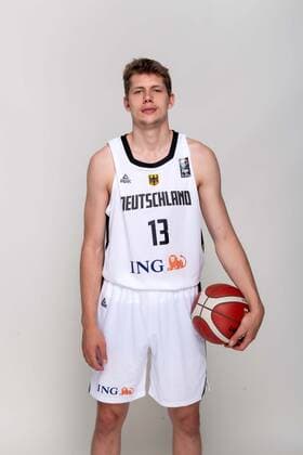Basketball Leimen 22 06 2021 German Men National Team Germany GER Photoshooting Moritz Wagner Germany, No 13