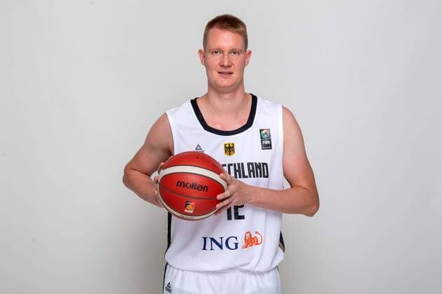 Basketball Leimen 22 06 2021 German Men National Team Germany GER Photoshooting Robin Benzing Germany, No 12