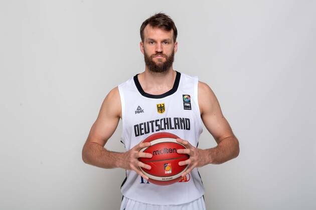 Basketball Leimen 22 06 2021 German Men National Team Germany GER Photoshooting Danilo Barthel Germany, No 22