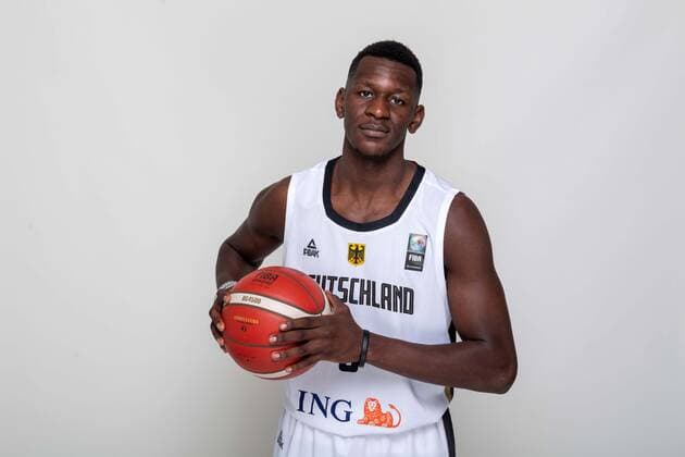 Basketball Leimen 22 06 2021 German Men National Team Germany GER Photoshooting Isaac Bonga Germany, No 00