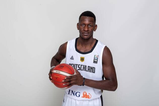 Basketball Leimen 22 06 2021 German Men National Team Germany GER Photoshooting Isaac Bonga Germany, No 00