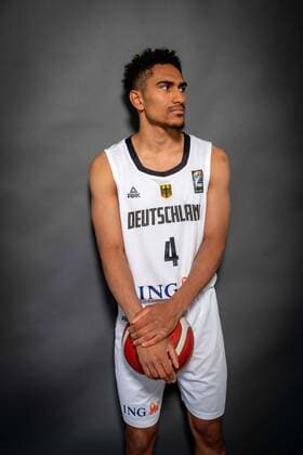 Basketball Leimen 22 06 2021 German Men National Team Germany GER Photoshooting Maodo Lo Germany, No 04
