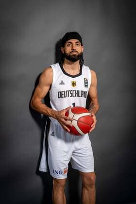 Basketball Leimen 22 06 2021 German Men National Team Germany GER Photoshooting Joshiko Saibou Germany, No 01
