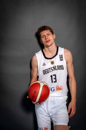 Basketball Leimen 22 06 2021 German Men National Team Germany GER Photoshooting Moritz Wagner Germany, No 13