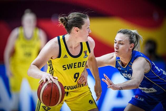 Basketball, Eurobasket, Women, Sweden - Bosnia and Herzegovina