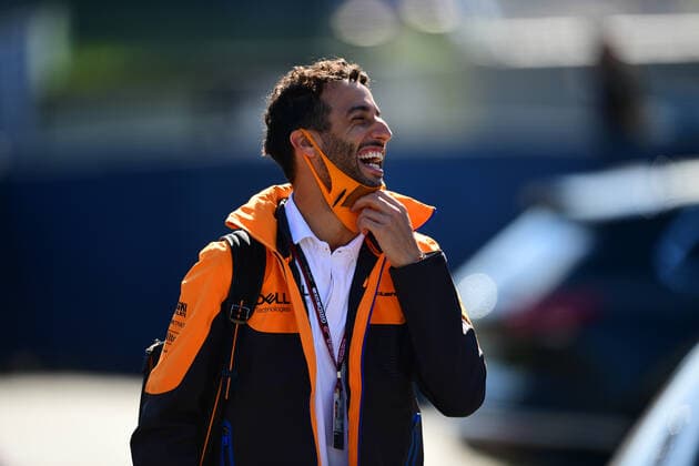 Formula 1 - Styrian Grand Prix - Driver Arrival Daniel Ricciardo of McLaren F1 Team arrived before free practice of Styrian Grand Prix, 8th round of Formula One World Championship, WM, Weltmeisterschaft in Red Bull Ring in Spielberg, Styria, Austria, 26 June 2021 Spielberg Styria Austria diodato-notitle210626_npHTY  Copyright: xAndreaxDiodatox