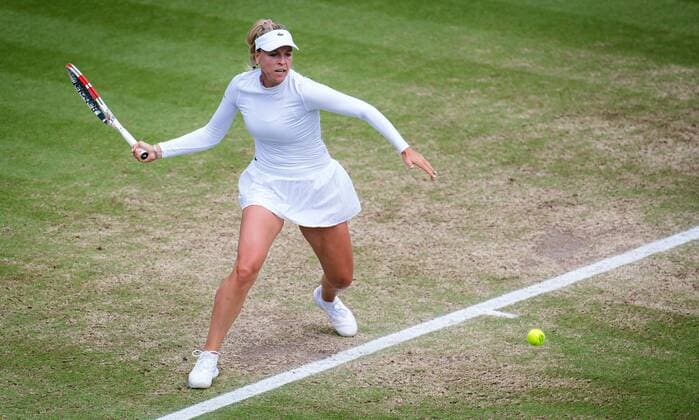 Tennis, WTA Tournament in Eastbourne, Anett Kontaveit - Jelena Ostapenko