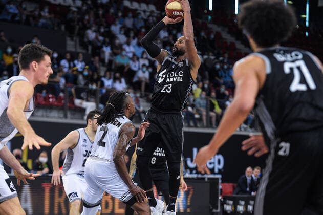 LIGHTY David ( 23 - Lyon ) - BASKET : Dijon vs Lyon - Final 4 - Rouen - 26 06 2021 FedericoPestellini Panoramic 