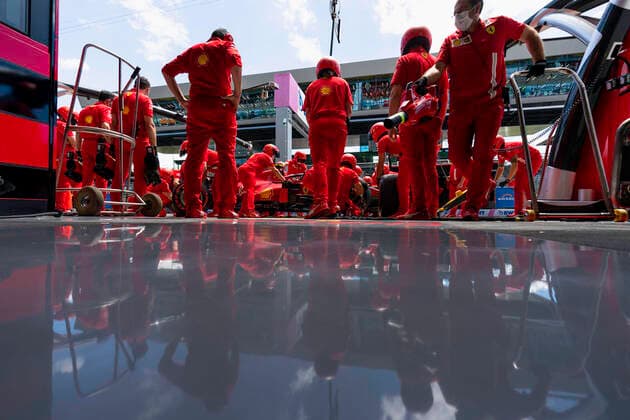 F1 Grand Prix of Styria 55 Carlos Sainz (ESP, Scuderia Ferrari Mission Winnow), F1 Grand Prix of Styria at Red Bull Ring on June 26, 2021 in Spielberg, Austria. (Photo by COLOMBO IMAGES FIA Pool via HOCH ZWEI) Spielberg Austria Poolfoto HOCH ZWEI Pool COLOMBO IMAGES ,EDITORIAL USE ONLY