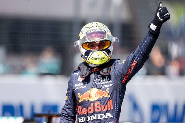 Formula 1, Austria, GP Styria, Max Verstappen on pole position