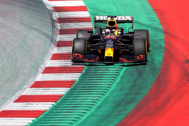 Formula 1 - GP of Styria 2021 SPIELBERG,AUSTRIA,26.JUN.21 - MOTORSPORTS, FORMULA 1 - Grand Prix of Styria, Red Bull Ring, practice and qualifying. Image shows Max Verstappen (NED Red Bull Racing).  GEPAxpictures xChristianxWalgram