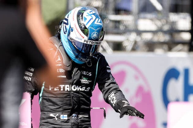 Formula 1 - GP of Styria 2021 SPIELBERG,AUSTRIA,26.JUN.21 - MOTORSPORTS, FORMULA 1 - Grand Prix of Styria, Red Bull Ring, practice and qualifying. Image shows Valtteri Bottas (FIN Mercedes).  GEPAxpictures xChristianxWalgram