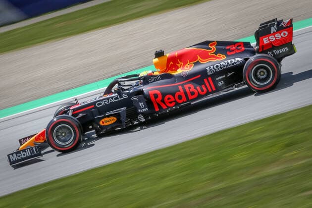 Formula 1 - GP of Styria 2021 SPIELBERG,AUSTRIA,26.JUN.21 - MOTORSPORTS, FORMULA 1 - Grand Prix of Styria, Red Bull Ring, practice and qualifying. Image shows Max Verstappen (NED Red Bull Racing).  GEPAxpictures xManfredxBinder