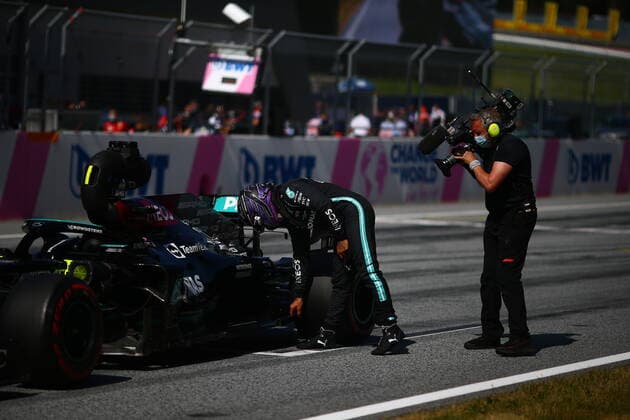 44 Lewis Hamilton Mercedes AMG Team F1. Formula 1 World Championship, WM, Weltmeisterschaft 2021, Styrian GP 2021, 24-27 June 2021  Copyright: xFedericoxBasilex xIPAx xIPAx xFedericoxBasilex xIPAx 0