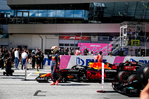 33 Max Verstappen NED, Red Bull Racing , F1 Grand Prix of Styria at Red Bull Ring on June 26, 2021 in Spielberg, Austria Photo by HOCH ZWEI Spielberg Austria