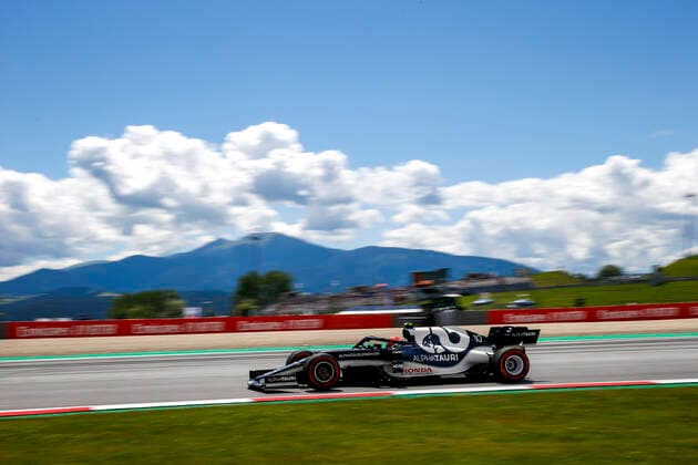 10 Pierre Gasly FRA, Scuderia AlphaTauri Honda , F1 Grand Prix of Styria at Red Bull Ring on June 26, 2021 in Spielberg, Austria Photo by HOCH ZWEI Spielberg Austria